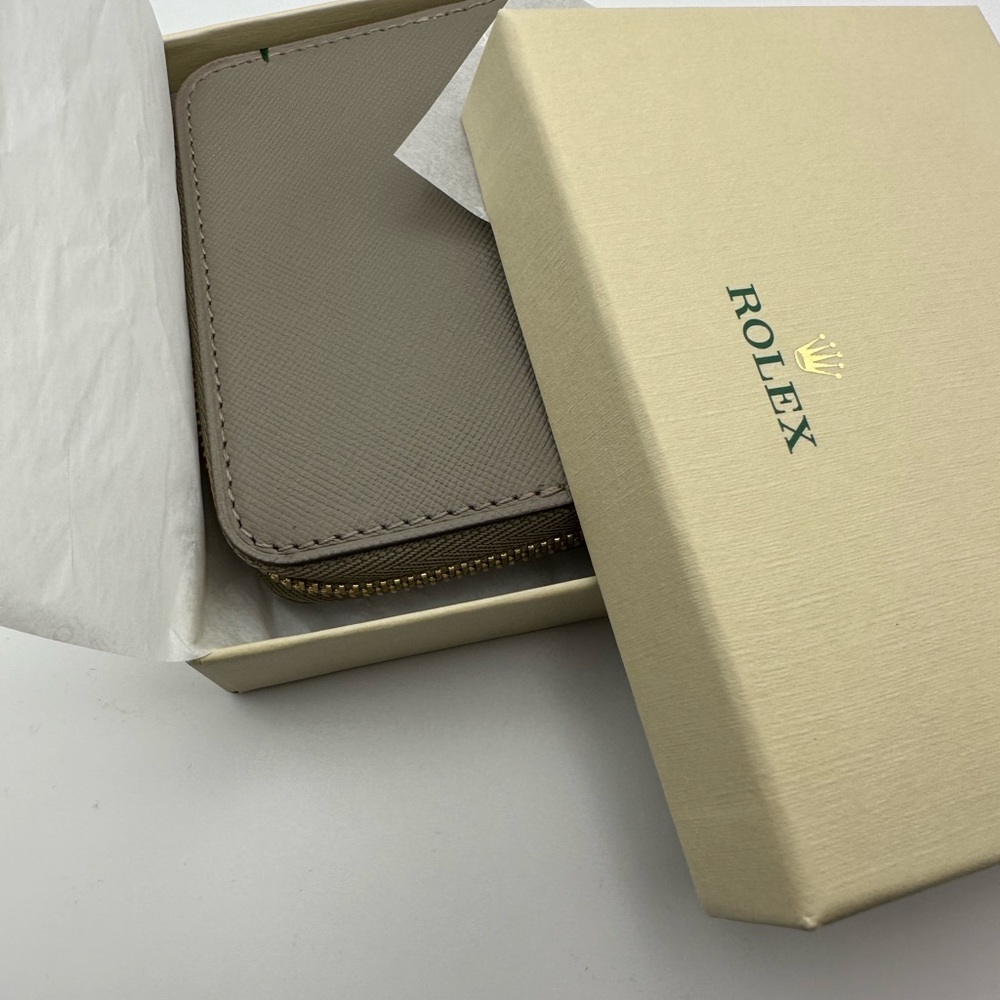 Rolex Leather Card Holder